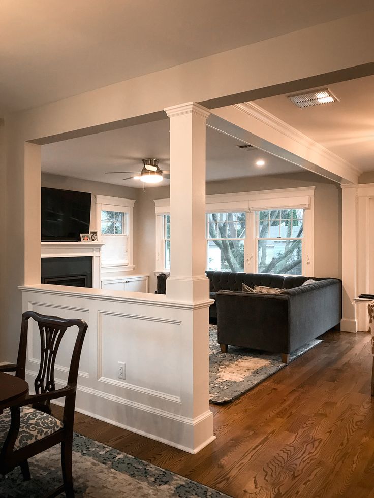 Kitchen wall cut out to living room - TurnCo Building Newcastle